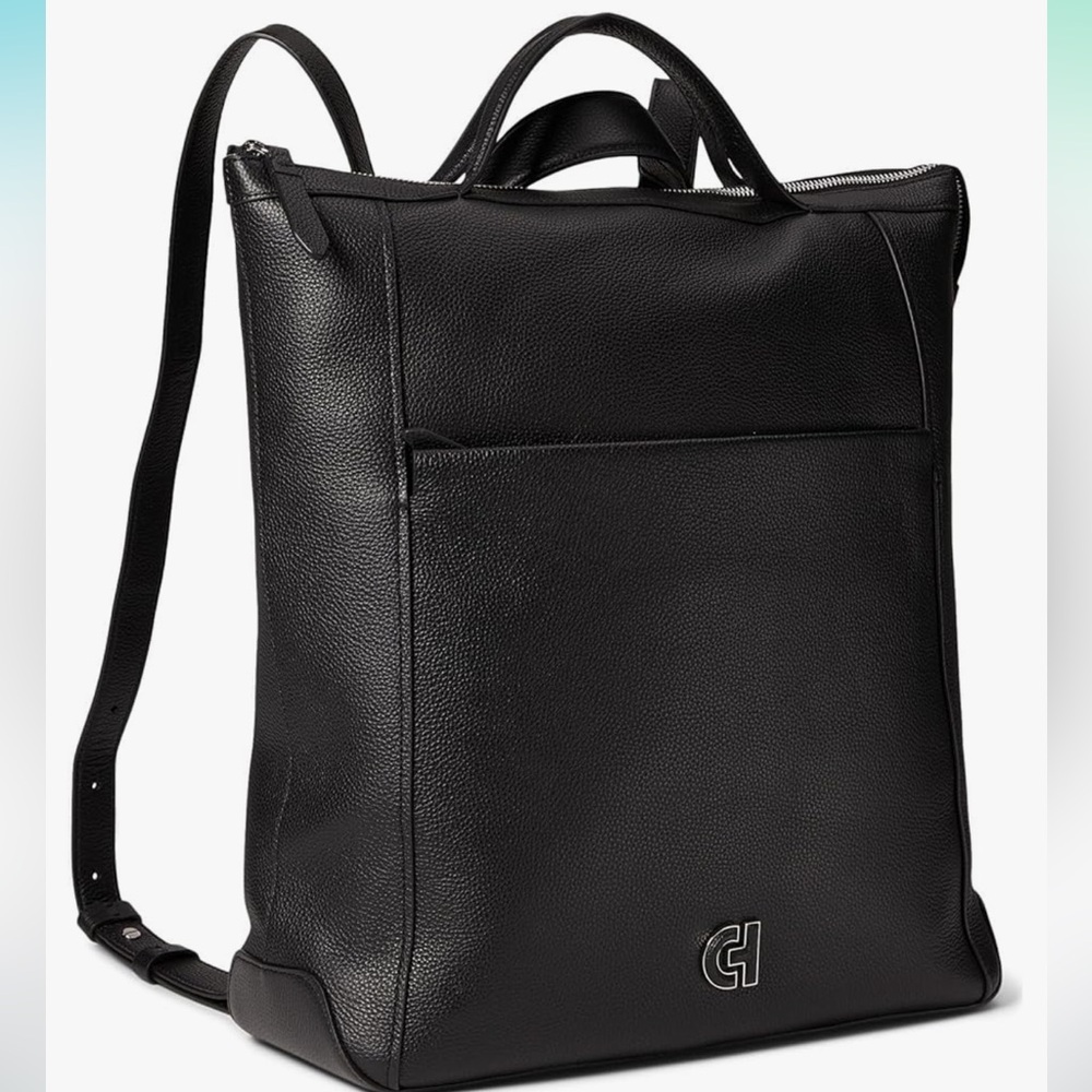 Cole Hann  
Grand Ambition Convertible Leather Backpack in 2 color